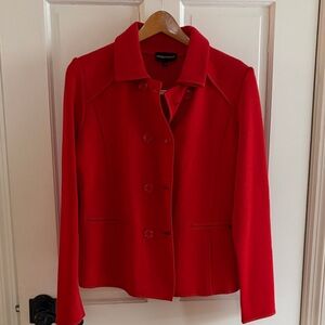 Red Women's Jacket by Banana Republic